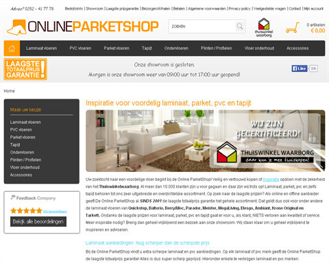 De Online Parketshop